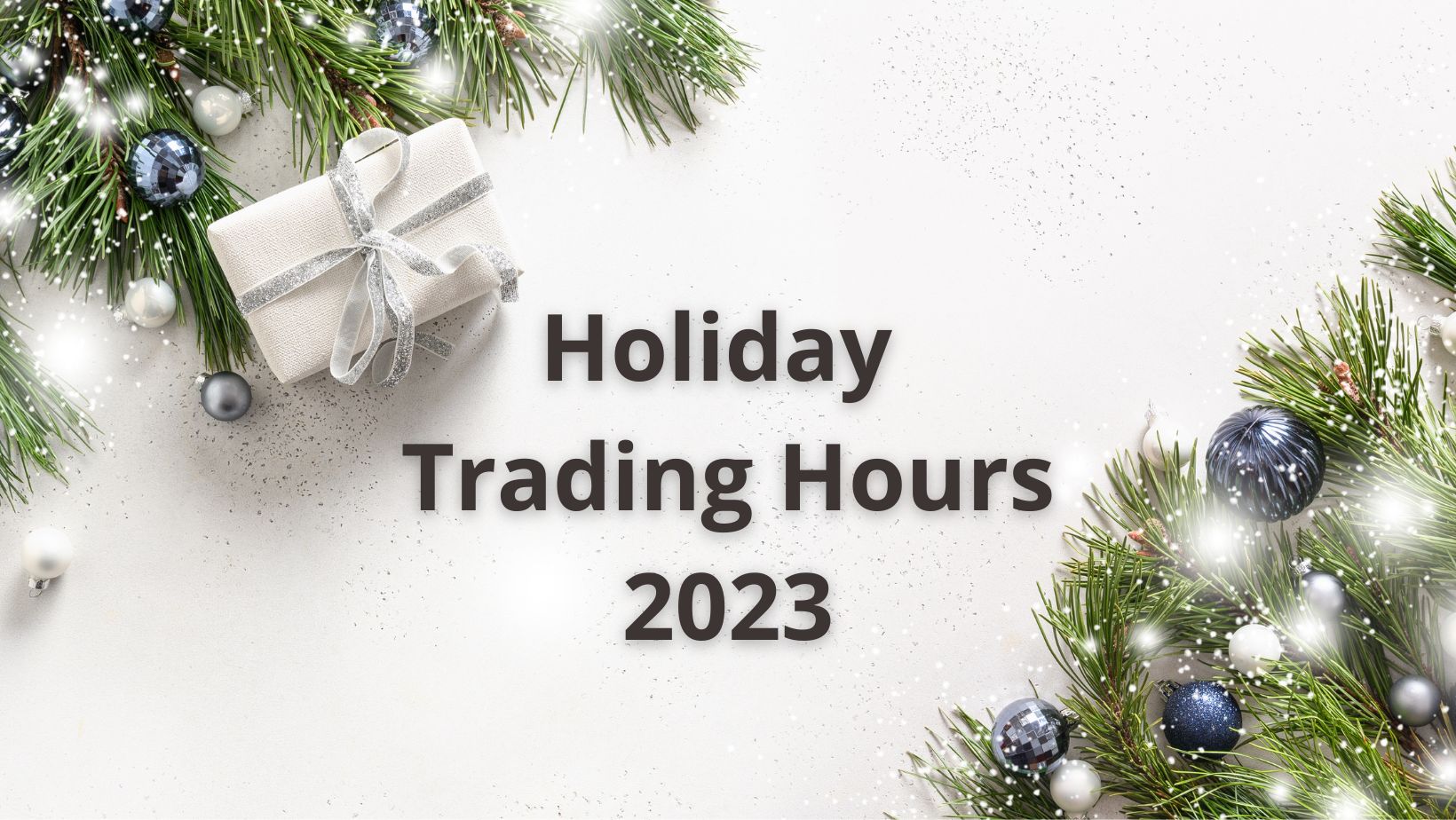 Holiday Trading Hours 2023